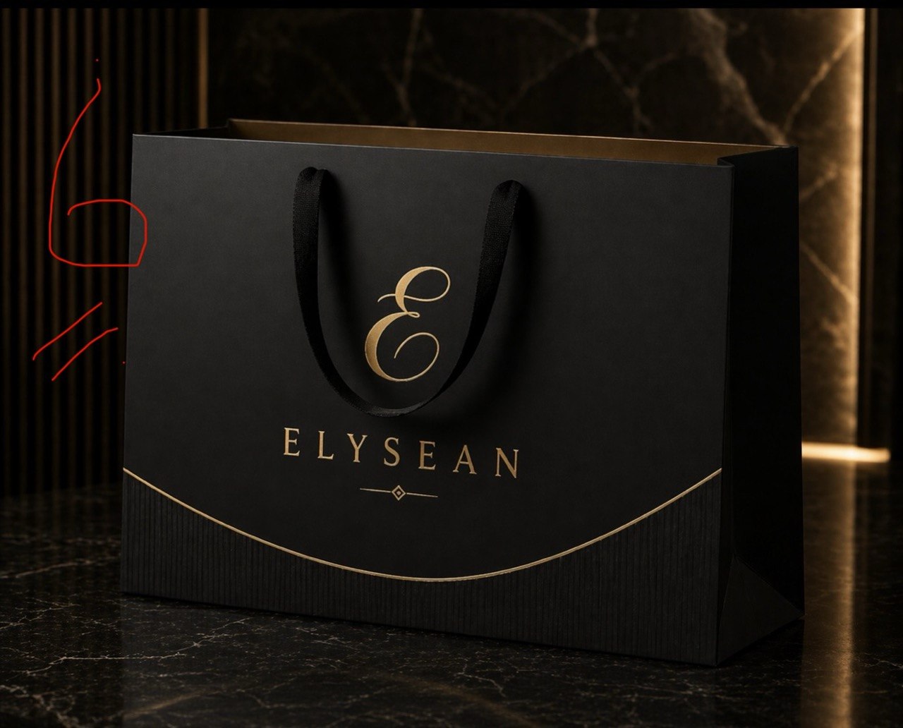 ELYSEAN Signature Carrier Bag — Gift Box